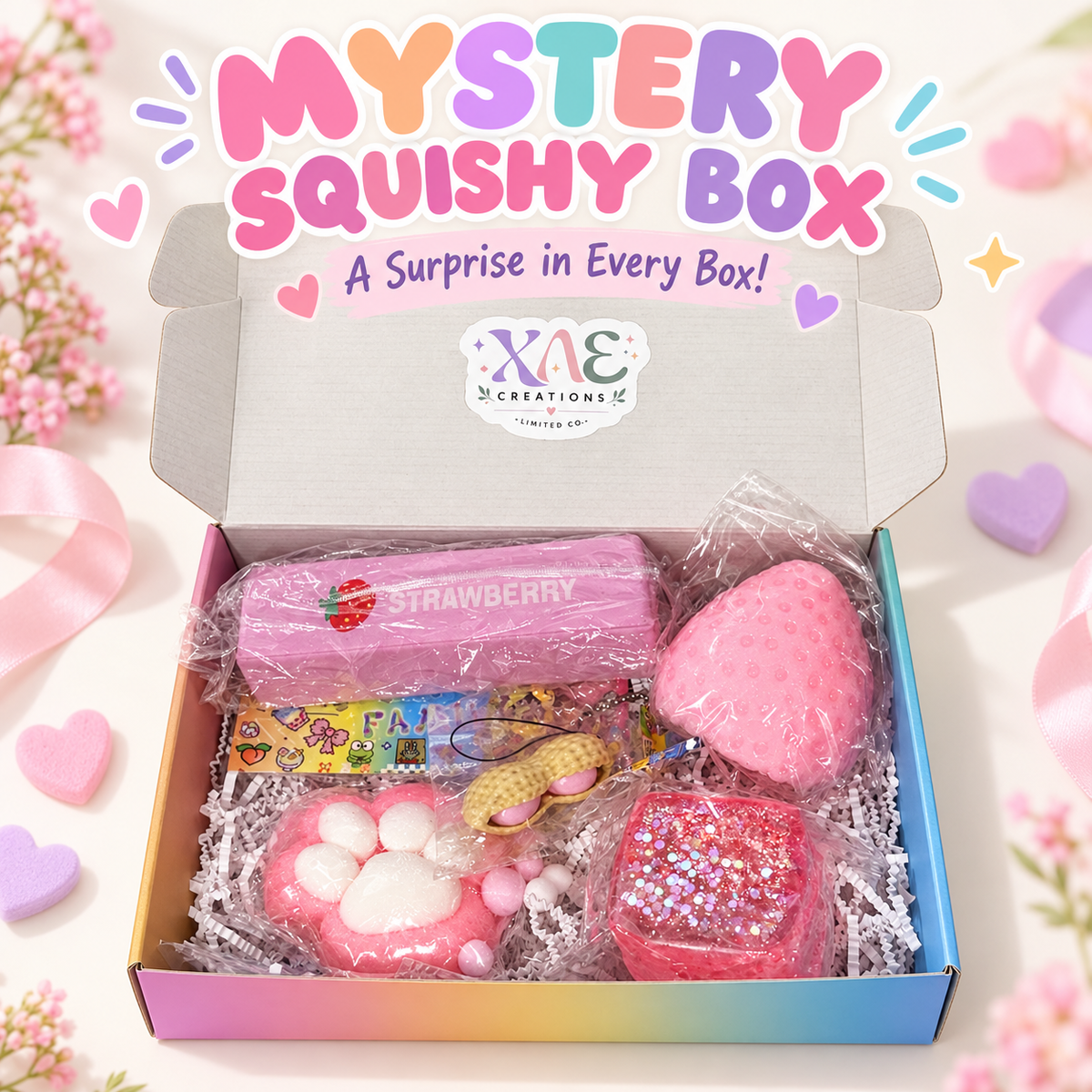 ✨ MYSTERY SQUISHY & SENSORY TOY BOX ✨