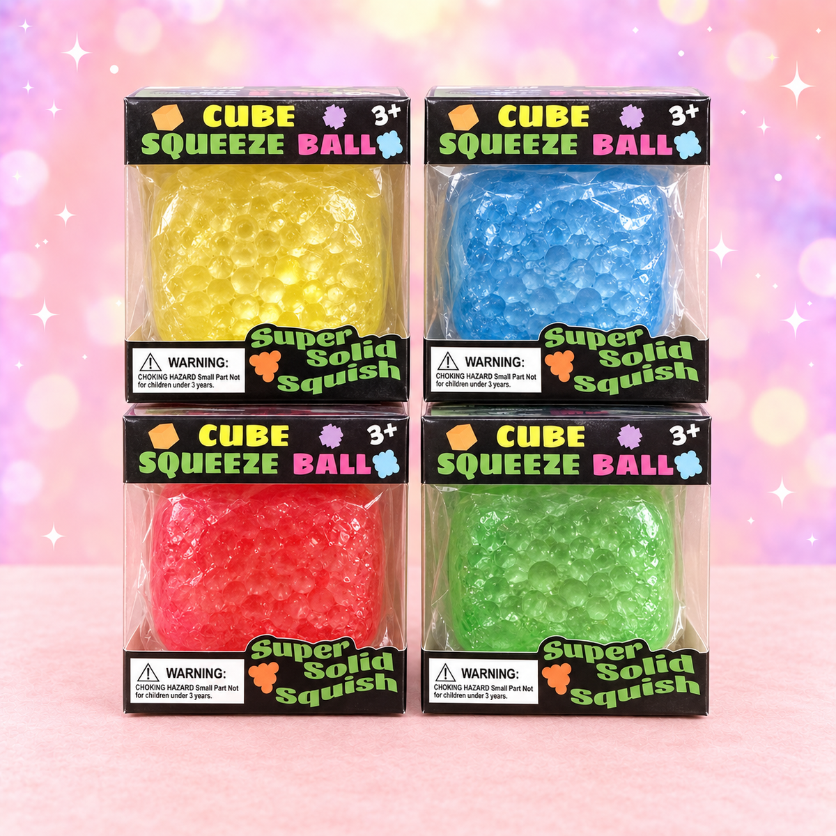 Cube Squeeze Ball Sensory Toy