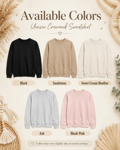 Jesus Bow Graphic Crewneck Sweatshirt, Pink Christian Faith Pullover, Faux Chenille-Style Printed Design