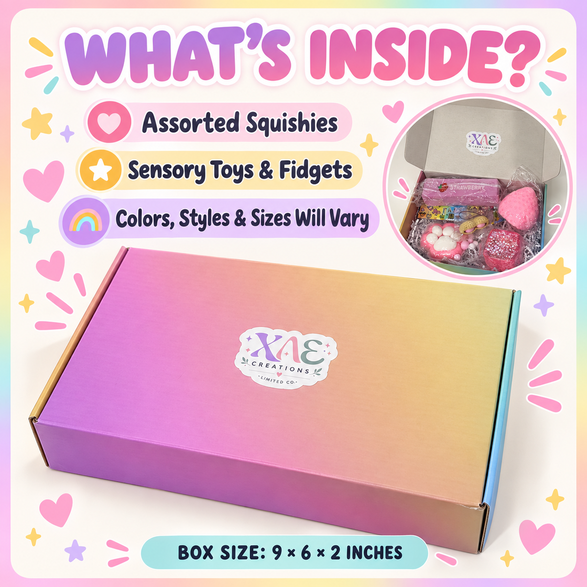 ✨ MYSTERY SQUISHY & SENSORY TOY BOX ✨
