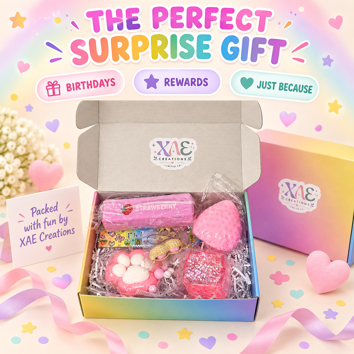 ✨ MYSTERY SQUISHY & SENSORY TOY BOX ✨